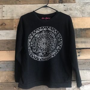 Urban Outfitters Zodiac Print Sweatshirt